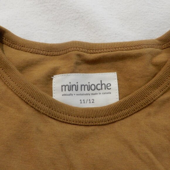 Mini Minoche New Unisex Tween Organic Cotton Long Sleeved Tee Shirt - Picture 2 of 3